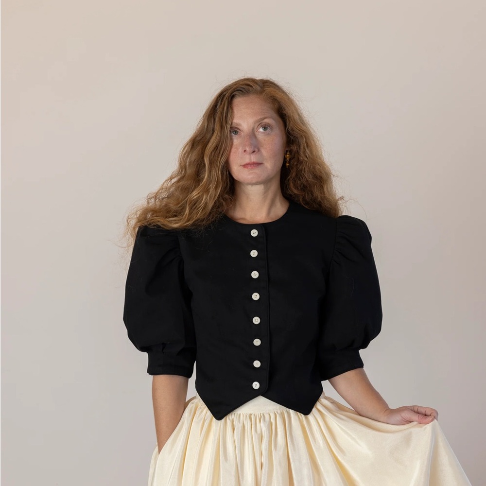 Nikki Chasin Smith Puff Jacket - Black - M
